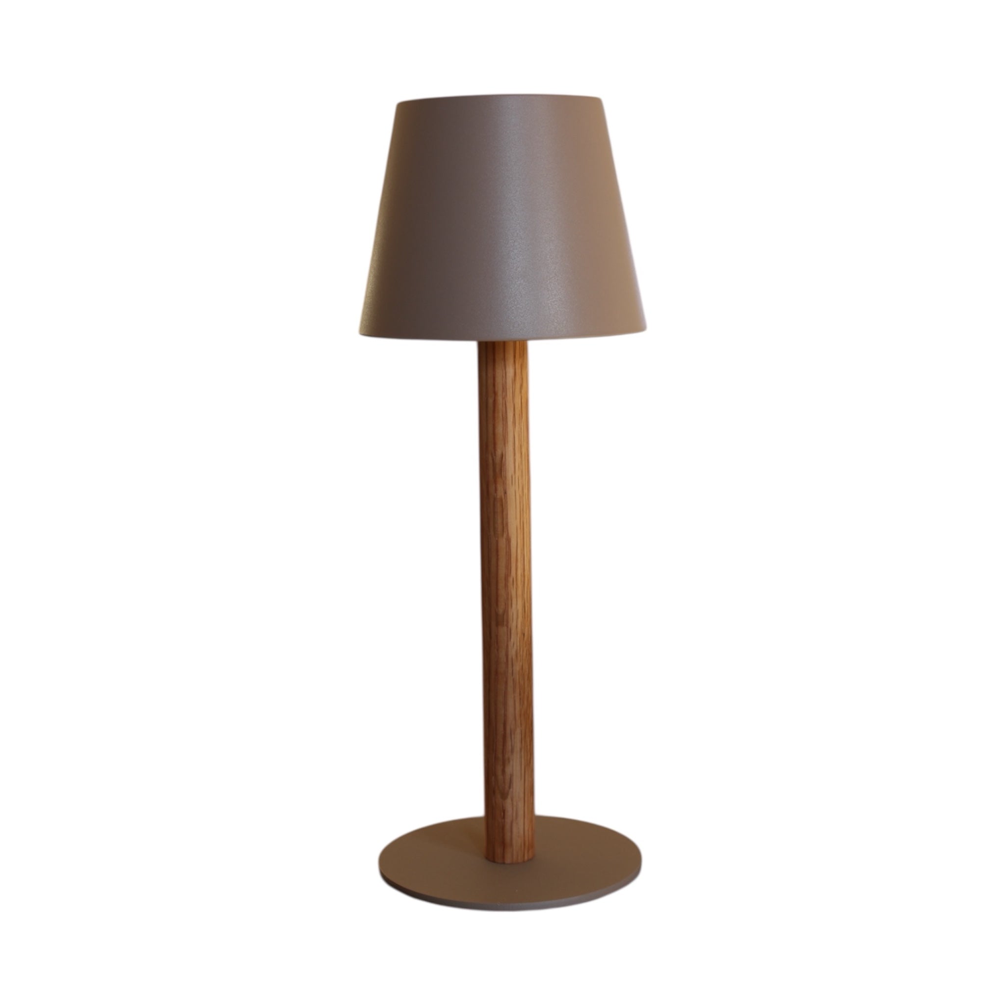TIMBERCAN Design-Tischlampe aus Massivholz