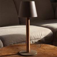 TIMBERCAN Design-Tischlampe aus Massivholz