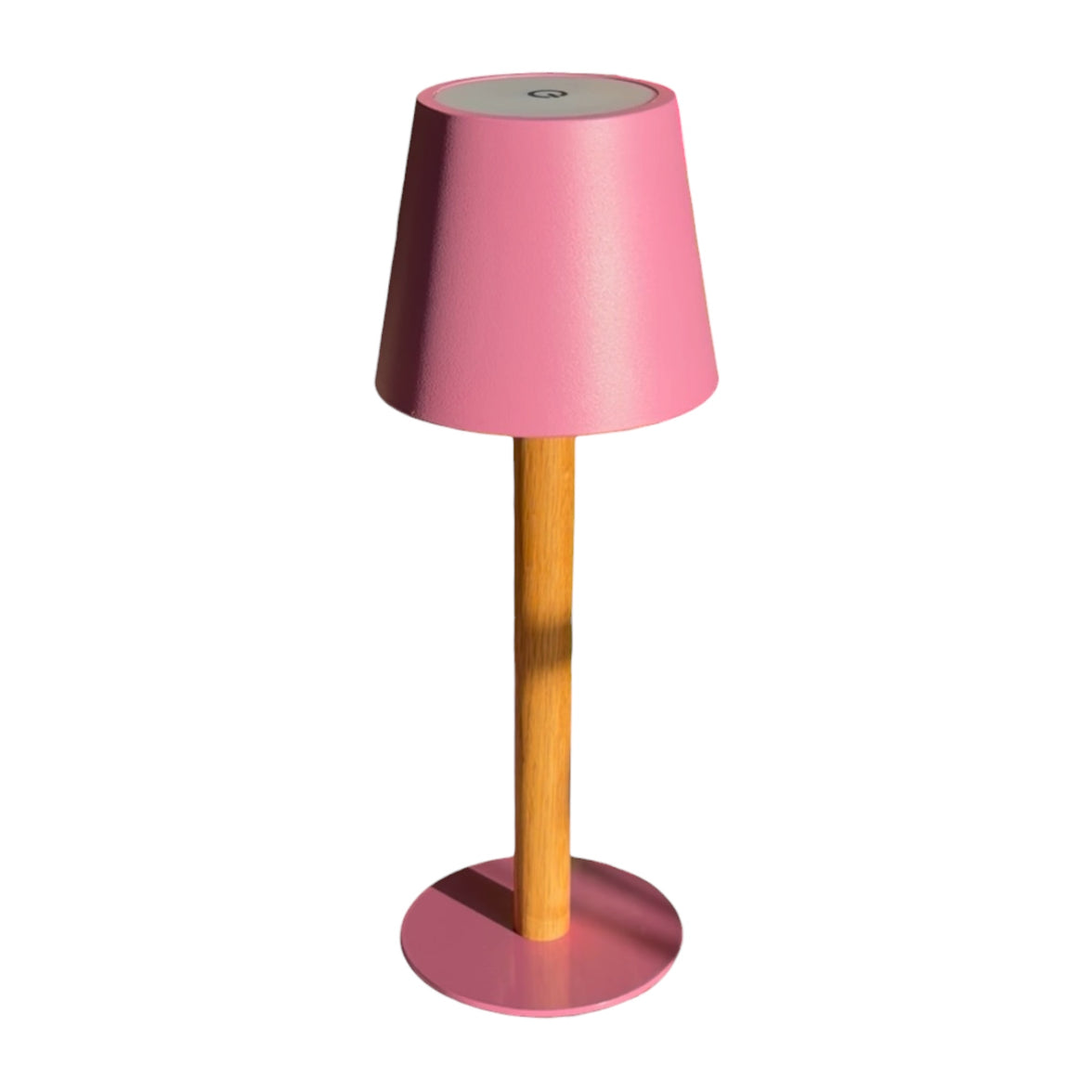 TIMBERCAN Akku LED Tischlampe aus Massivholz – Design Tischleuchte im Scandi Stil