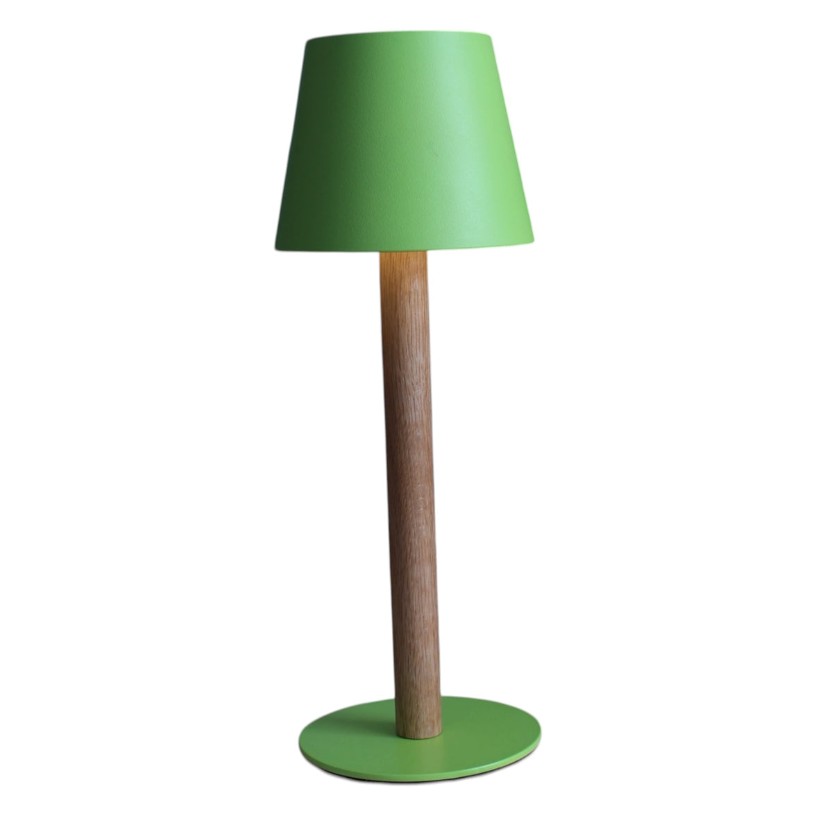 TIMBERCAN Akku LED Tischlampe aus Massivholz – Design Tischleuchte im Scandi Stil